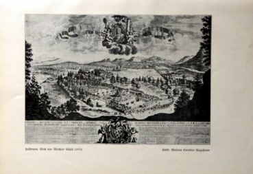 1932 - Salzburg - Hellbrunn, alter Druck